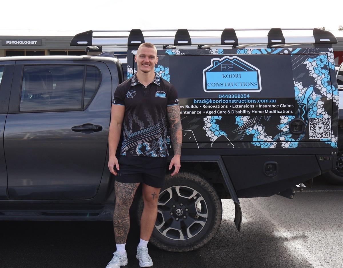 Brad Robinson, Director of Koori Constructions