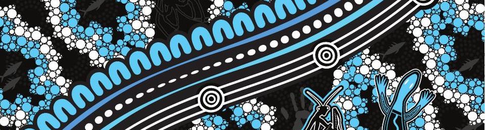 Koori Constructions Aboriginal artwork by Sean Kinchela