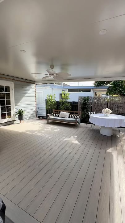 Deck and pergola — Merewether