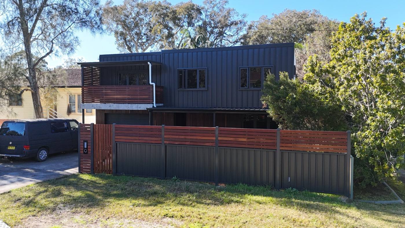 Full exterior transformation — San Remo