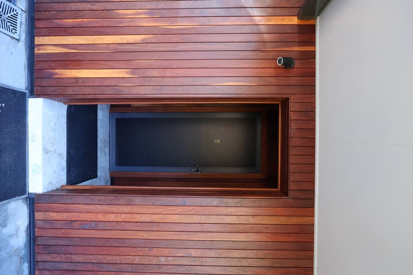 Vertical timber detail — Full exterior transformation — San Remo